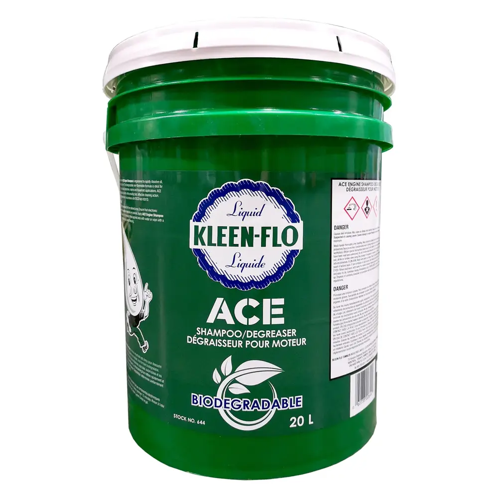 Kleen-Flo ACE Engine Shampoo/Degreaser, 20L KFL 644 | Product Details