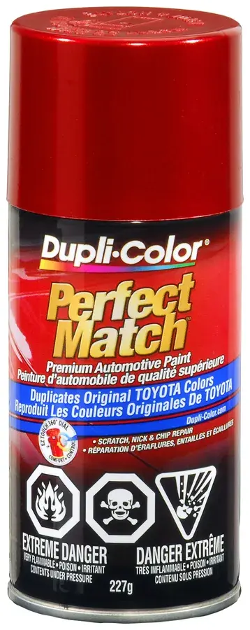 ト−ルペイント Toyota Colors- Absolutely Red- Paint Code 3P1 - Dupli-Color NPO