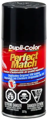 Volkswagen Colors- Black Magic Metallic- Paint Code Lc9Z - Dupli