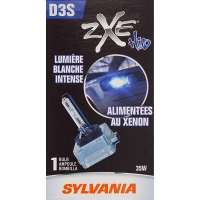 Sylvania ZXE D3S HID Bulb - 1 pack D3S SYL D3SSZBX | Product Details