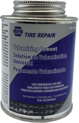 Tire repair shop cement