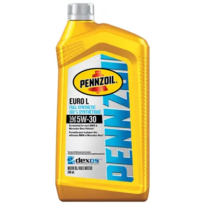 Pennzoil Euro L SNC3 5W30, 946 ml PEN 550051125 | Product Details