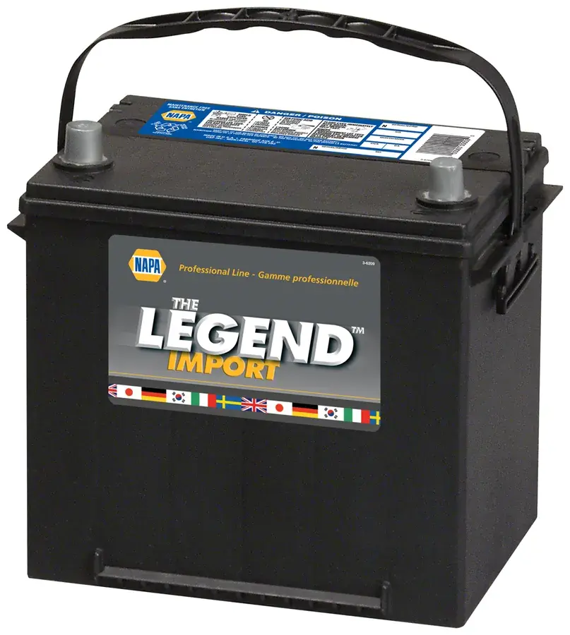 NAPA The Legend Import Battery BCI No. 25 550 CCA 12 V NAB 255