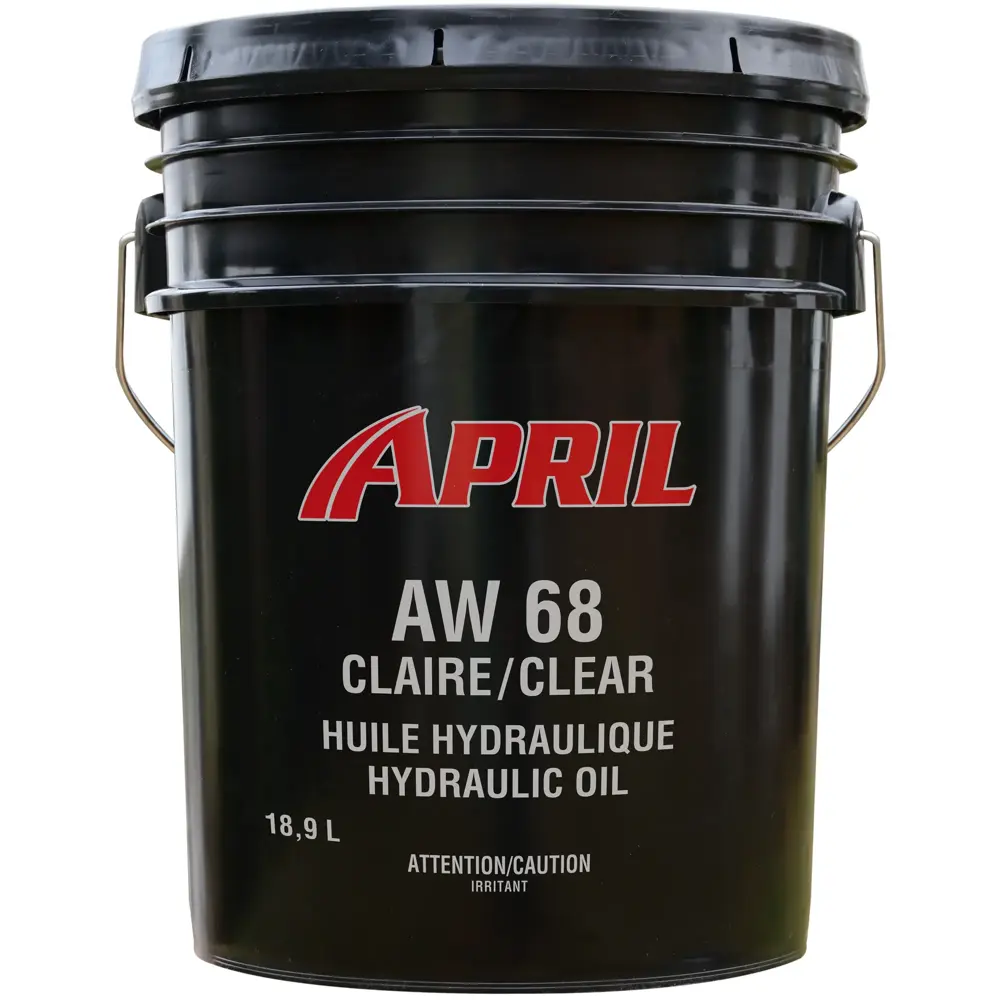 April Super Flo Aw 68 Clear Hydraulic Oil, 18.9L ASF 189AW68CSF