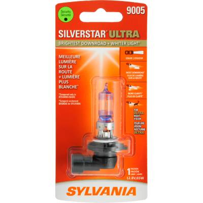 ハル 2-PK SYLVANIA 9005 SilverStar zXe High Performance Halogen