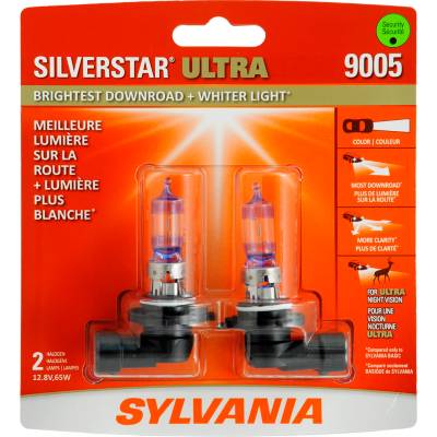 Sylvania ZXE 9005 Headlight Halogen Bulb - Whiter light SYL