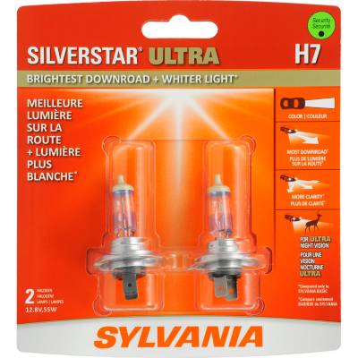 シボラナイト2 SYLVANIA 9012 SilverStar ZXE Halogen Fog Bulb, 2 Pack SYL