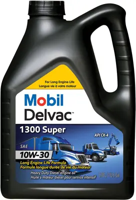 Mobil Delvac 1300 Super 10W30 Motor oil, 3.78 L ESS 122878