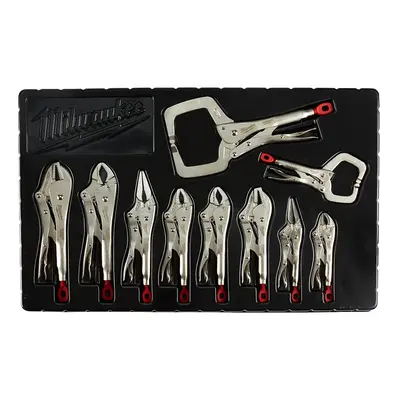 NIDAYE Hog Ring Pliers Set – Straight Tool + 200 Galvanized Rings For Upholstery, Cages, Fencing & More