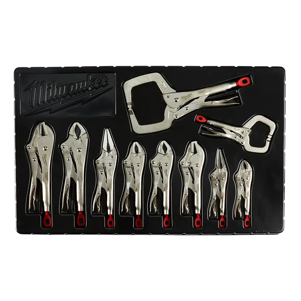 Milwaukee Torque Lock Locking Pliers Set, 10 Piece MIL 48223690