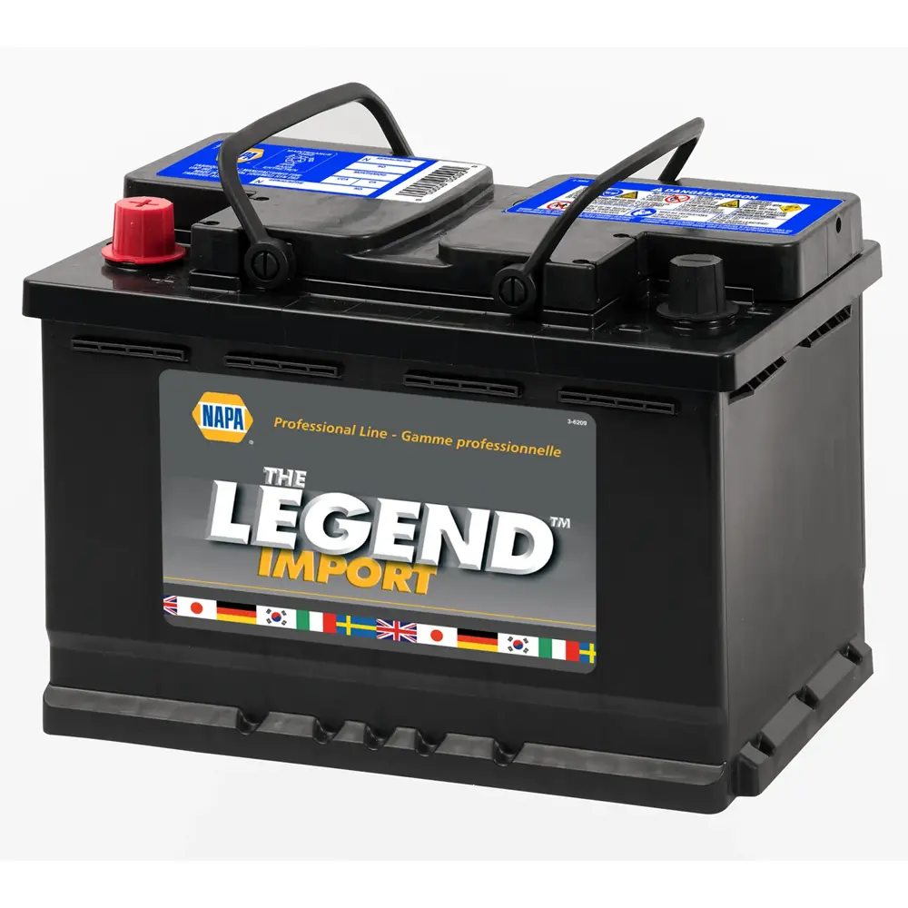 NAPA The Legend Import Battery BCI No. 148 680 CCA 12 V NAB 48R6