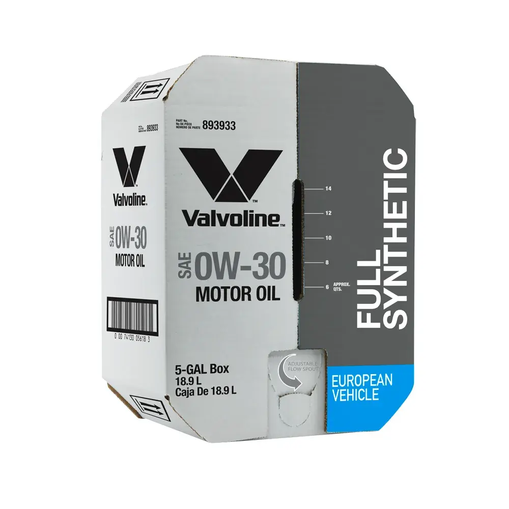 Valvoline Motor Oil 0W30 Full Synthetic European Formula 5 gal (US