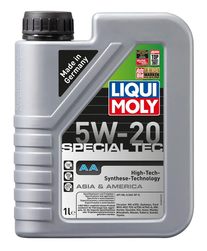 Liqui Moly Special Tec AA Motor Oil 5W20 Full Synthetic 1 l LMY