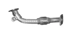 SHLPDFM Joint D'Échappement Universel 2 Trous - Diamètre Intérieur 45mm Tuyau Échappement