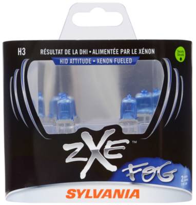 Sylvania ZXE H13 Headlight Halogen Bulb - Whiter light SYL