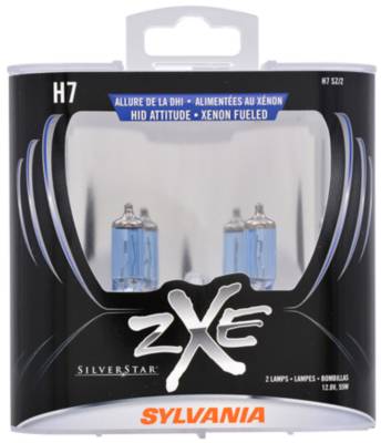 sun Sylvania ZXE H13 Headlight Halogen Bulb - Whiter light SYL
