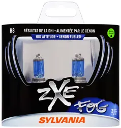 H3 Sylvania ZXE H3 Headlight Halogen Bulb - Whiter light SYL H3SZBP2