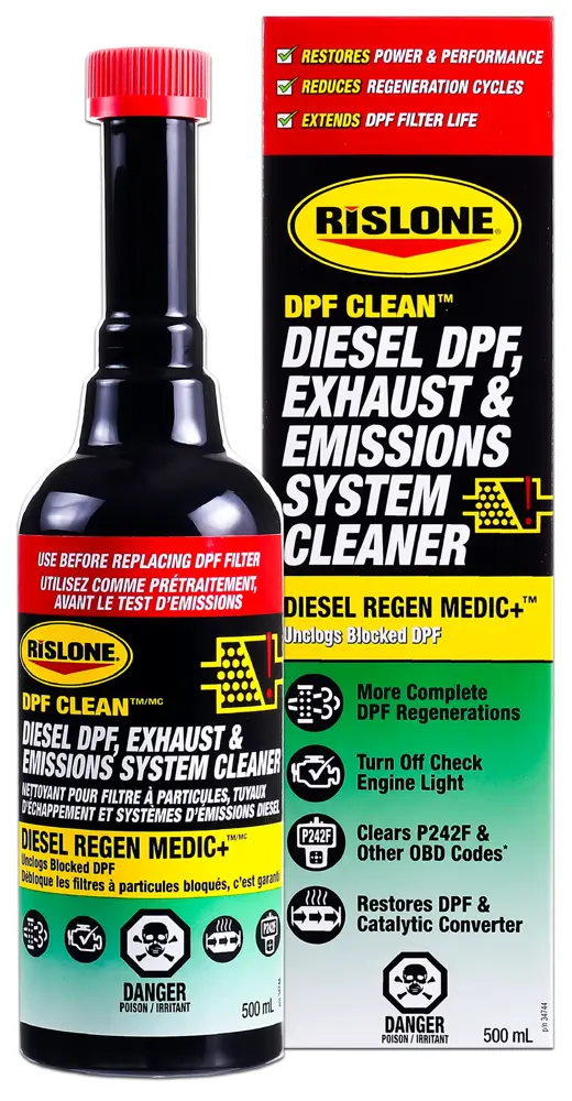 Risone DPF CLEAN ディーゼルDPFクリーナー ４本セット Rislone DPF Clean Diesel DPF, Exhaust & Emissions System Cleaner