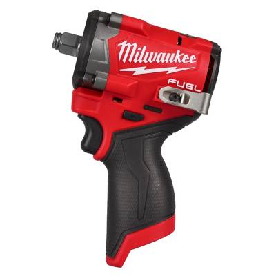 リピート Milwaukee M12 Fuel Stubby 1/2in Impact Wrench Kit MIL 256322