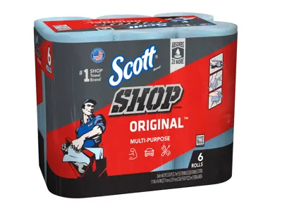 Kimberly-Clark Scott Shop Towels 6-Pack Of 6 KBC 75125 | Product