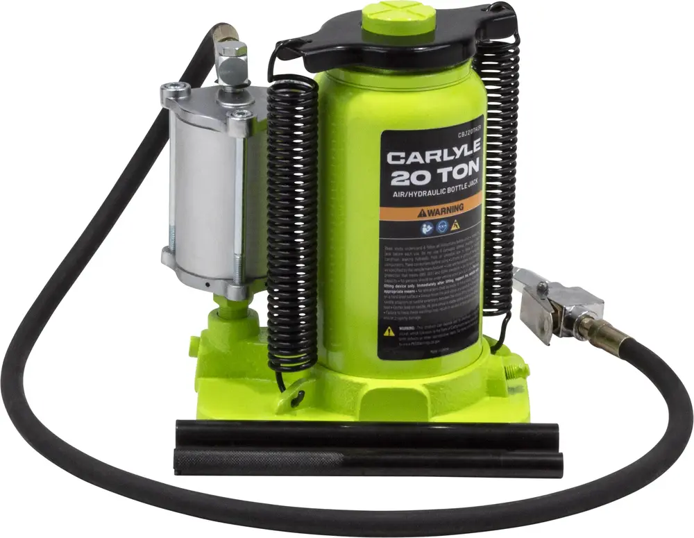 Carlyle 20 ton Air/Hydraulic Bottle Jack CLF CBJ20TAIR | Product