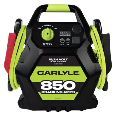 Carlyle 12V/24V 850 Cranking Amp Battery Jump Starter/Booster Pack