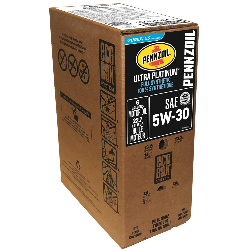 Pennzoil Ultra Platinum 5W30 Motor Oil, 22.7 L PEN 550040843