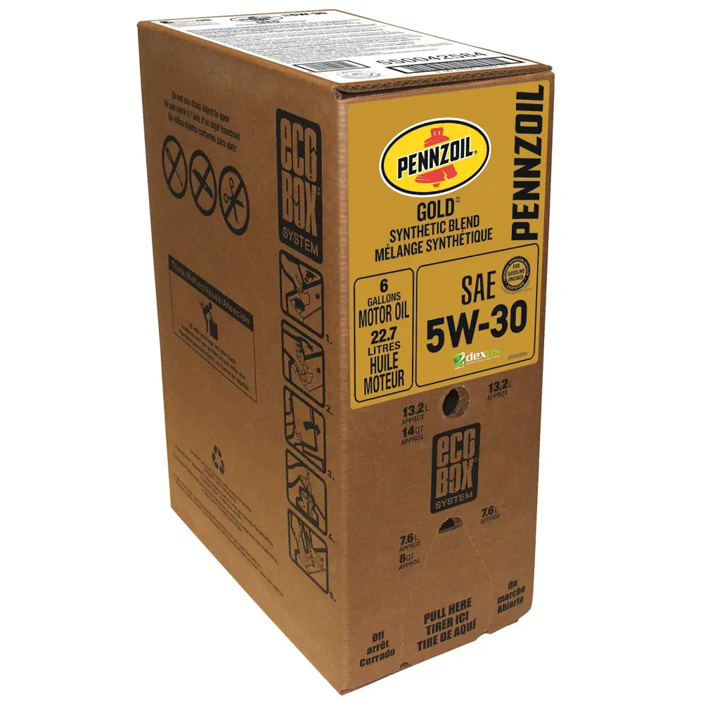 ポーセラーツ　金油セット Pennzoil Gold 5W30 Motor Oil, 22.7 L PEN 550042584 | Product Details