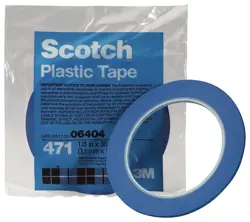 3M 3/4X36Y Vinyl Tape 471+ MMM 06409 | Product Details