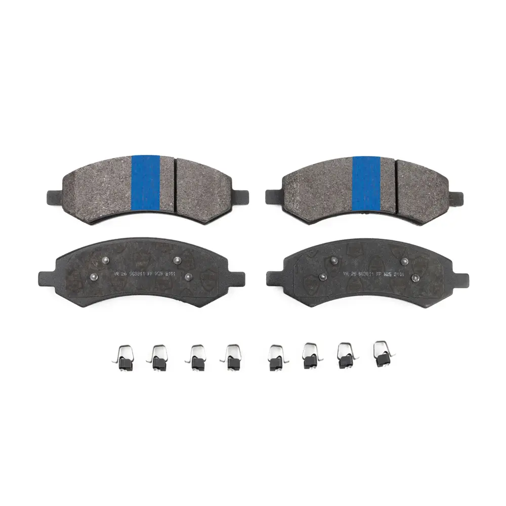 NAPA SilentGUARD Brake Pads Copper Compliant Semi-Metallic FNP