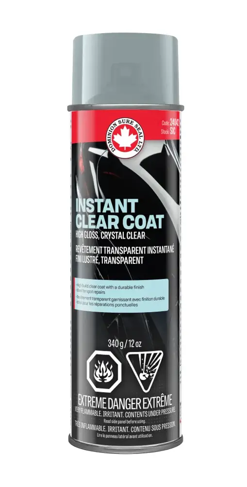 Dominion Sure Seal Paint Top Coat Clear Instant Clearcoat 591 ml