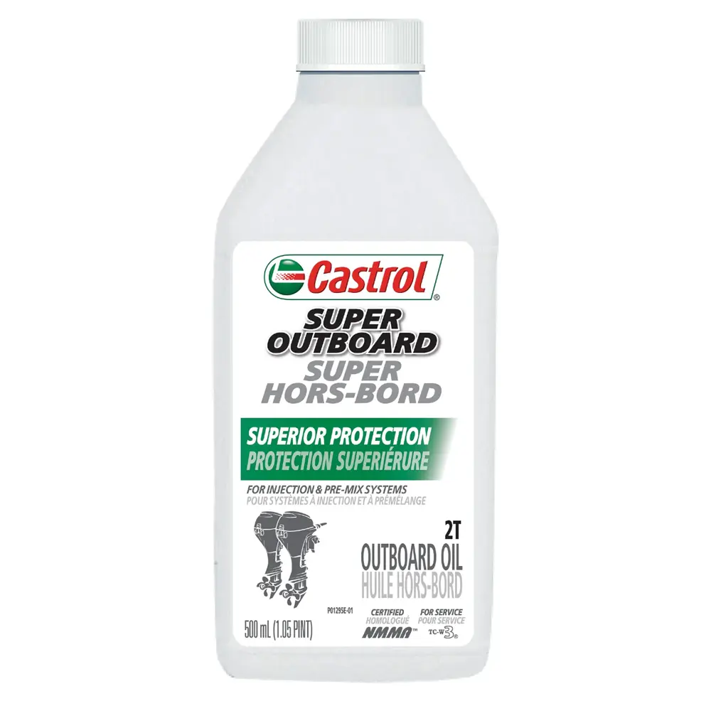 Castrol Super Outboard 2 Stroke Motor Oil, 500 ml CAS 0154747