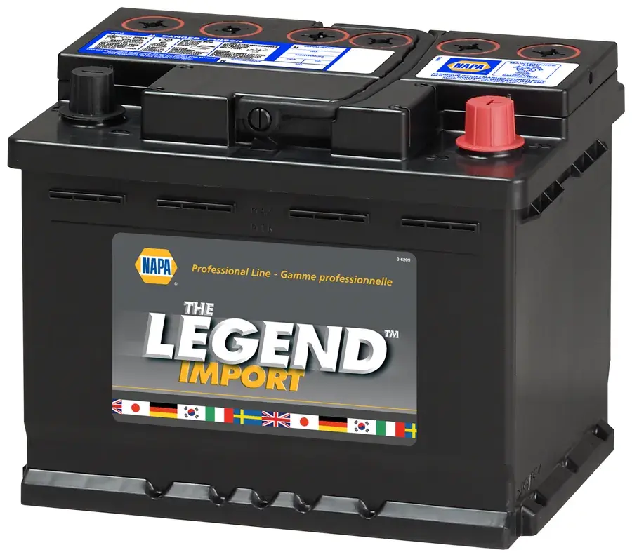 NAPA The Legend Import Battery BCI No. 47 650 CCA 12 V NAB 476