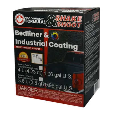 Dominion Sure Seal Bed liner & Specialty Coating Paint Shake And