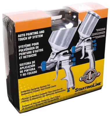 DeVilbiss Paint Spray Gun StartingLine HVLP Gravity DVB 802342